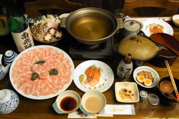 飛騨なっとく豚のしゃぶしゃぶ